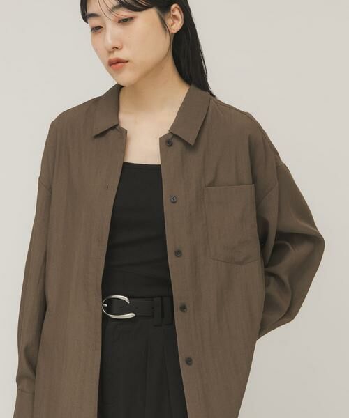 KBF / ケービーエフ シャツ・ブラウス | オーバーサイズミニマルシャツ | 詳細14