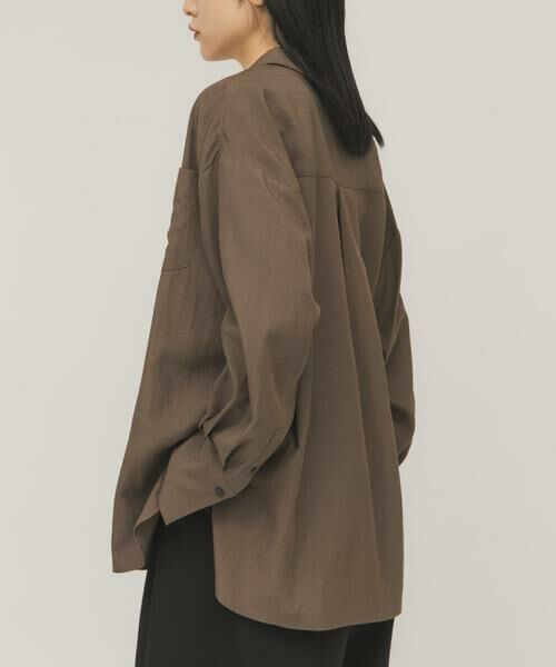 KBF / ケービーエフ シャツ・ブラウス | オーバーサイズミニマルシャツ | 詳細17