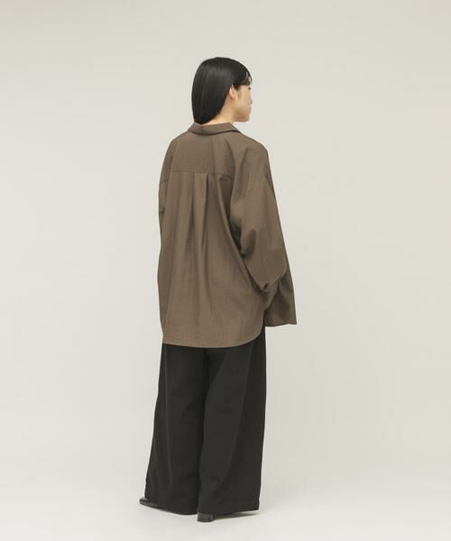 KBF / ケービーエフ シャツ・ブラウス | オーバーサイズミニマルシャツ | 詳細20
