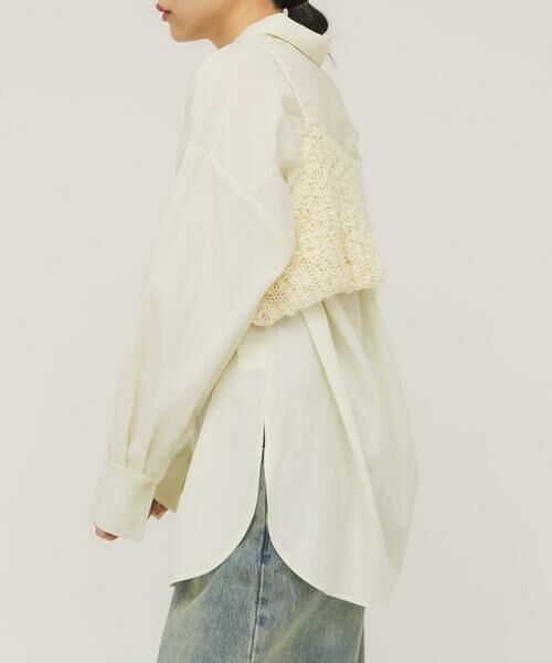 KBF / ケービーエフ シャツ・ブラウス | オーバーサイズミニマルシャツ | 詳細23