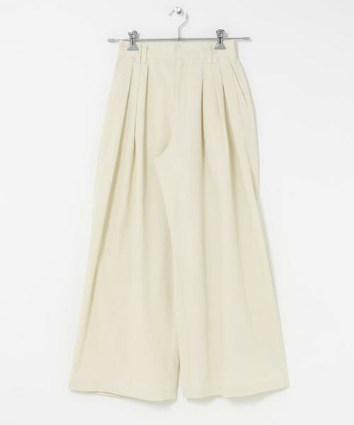 KBF / ケービーエフ その他パンツ | タックデザインツイルパンツ | 詳細22