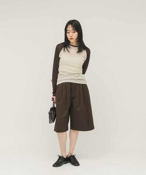 KBF / ケービーエフ ショート・ハーフ・半端丈パンツ | WIDEハーフパンツ | 詳細3