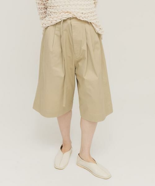 KBF / ケービーエフ ショート・ハーフ・半端丈パンツ | WIDEハーフパンツ | 詳細14
