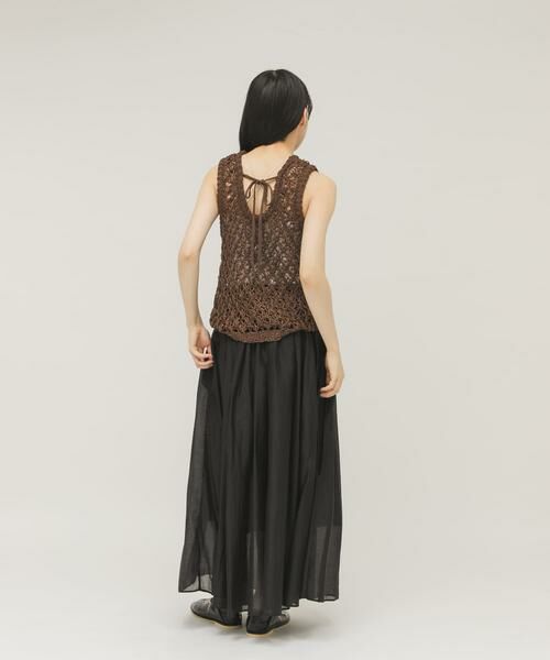 KBF / ケービーエフ スカート | タックフレアシアースカート | 詳細6