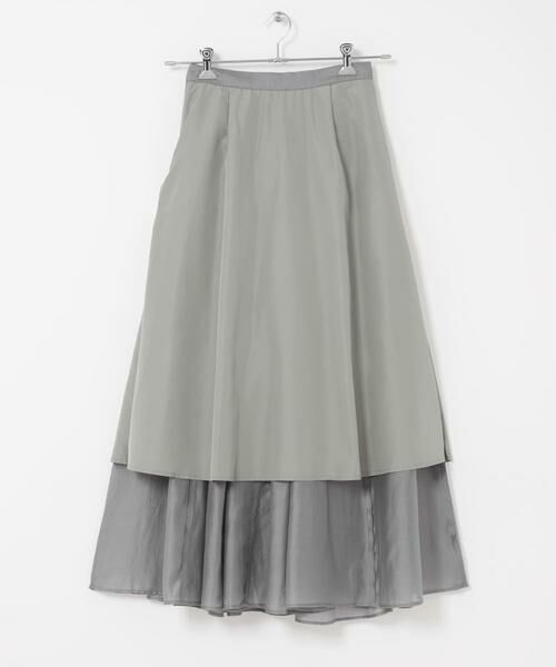 KBF / ケービーエフ スカート | タックフレアシアースカート | 詳細22