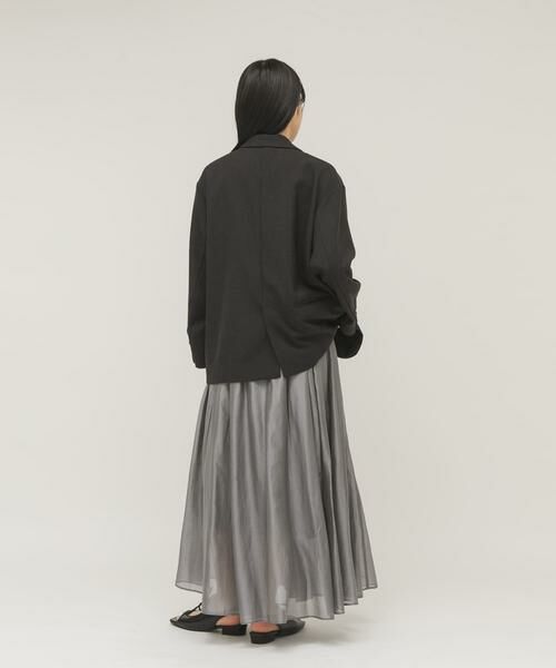 KBF / ケービーエフ スカート | タックフレアシアースカート | 詳細16