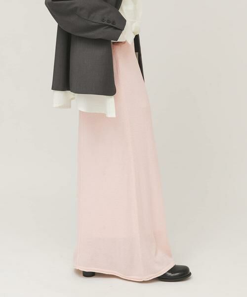 KBF / ケービーエフ スカート | Iラインニットスカート | 詳細4