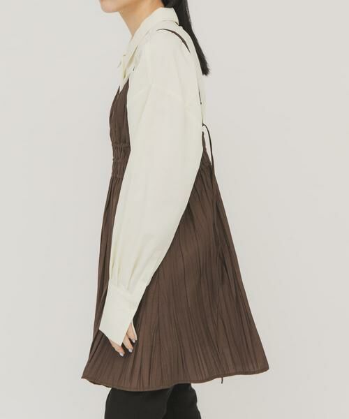 KBF / ケービーエフ ワンピース | リンクルミニキャミワンピース | 詳細2