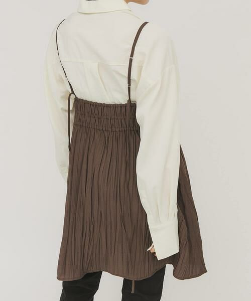 KBF / ケービーエフ ワンピース | リンクルミニキャミワンピース | 詳細3