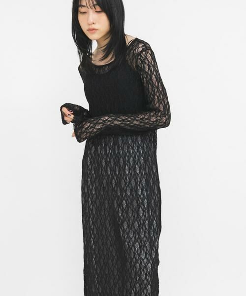 KBF / ケービーエフ ワンピース | レースロングワンピース | 詳細15