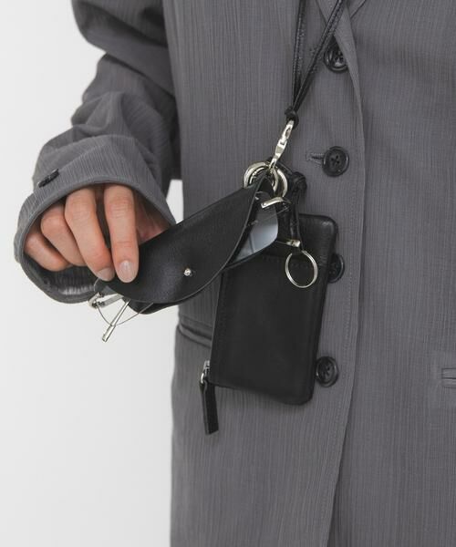 KBF / ケービーエフ バッグ | マルチポーチネックショルダー2（ブラック）