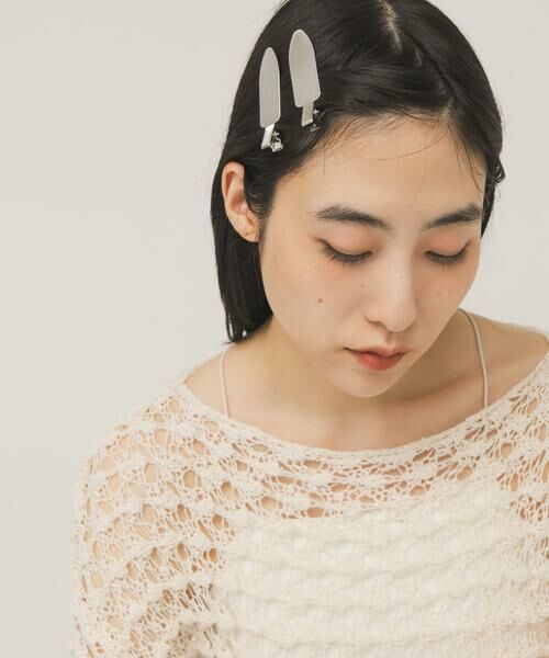 KBF / ケービーエフ カチューシャ・カチューム・その他 | フラットメタルヘアークリップ | 詳細5