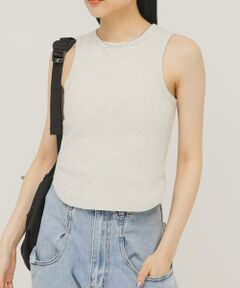 KBF / ケービーエフ タンクトップ | クロップドタンクトップ