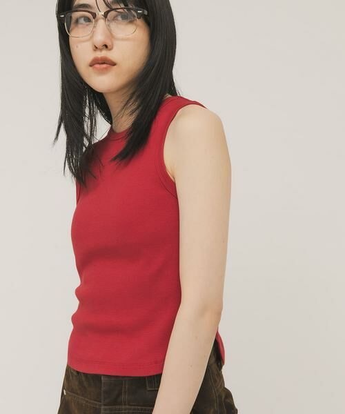 KBF / ケービーエフ タンクトップ | クロップドタンクトップ | 詳細1