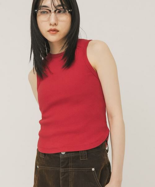 KBF / ケービーエフ タンクトップ | クロップドタンクトップ | 詳細2