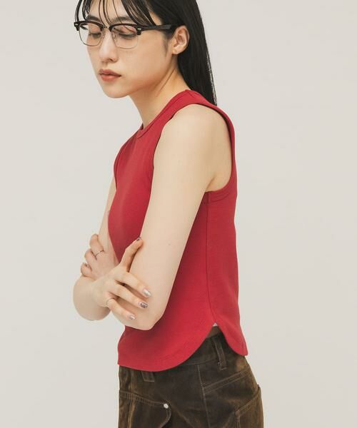 KBF / ケービーエフ タンクトップ | クロップドタンクトップ | 詳細3
