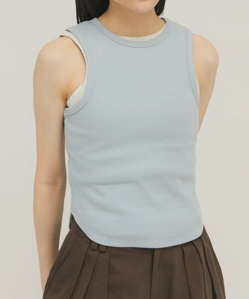 KBF / ケービーエフ タンクトップ | クロップドタンクトップ | 詳細7