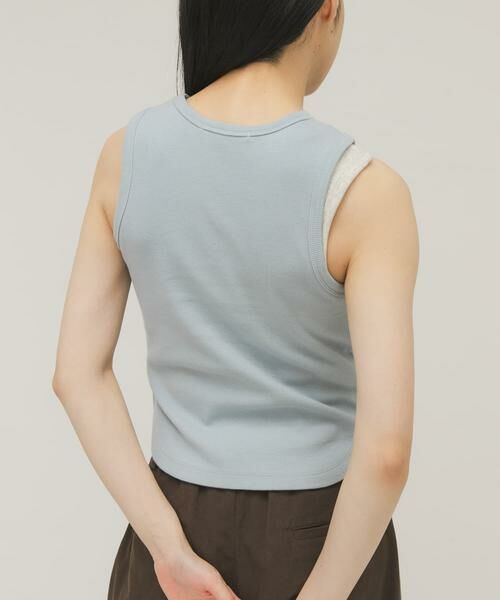 KBF / ケービーエフ タンクトップ | クロップドタンクトップ | 詳細9