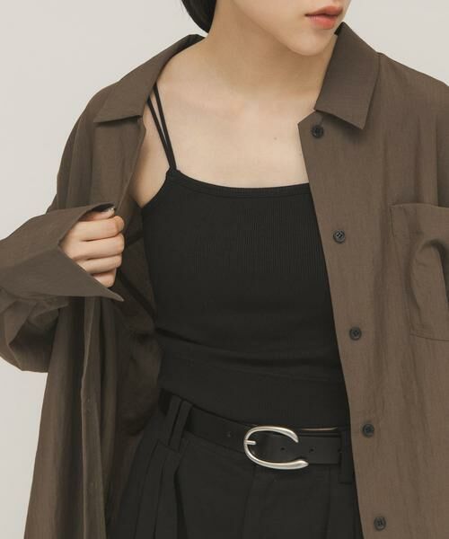 KBF / ケービーエフ キャミソール・チューブトップ | ダブルストラップクロップドキャミソール | 詳細17