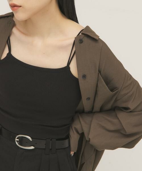 KBF / ケービーエフ キャミソール・チューブトップ | ダブルストラップクロップドキャミソール | 詳細18