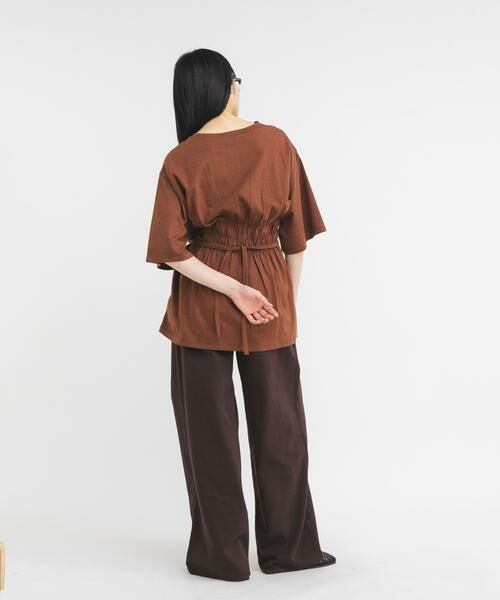 KBF / ケービーエフ Tシャツ | ビスチェデザインBIGボーダーTEE | 詳細7