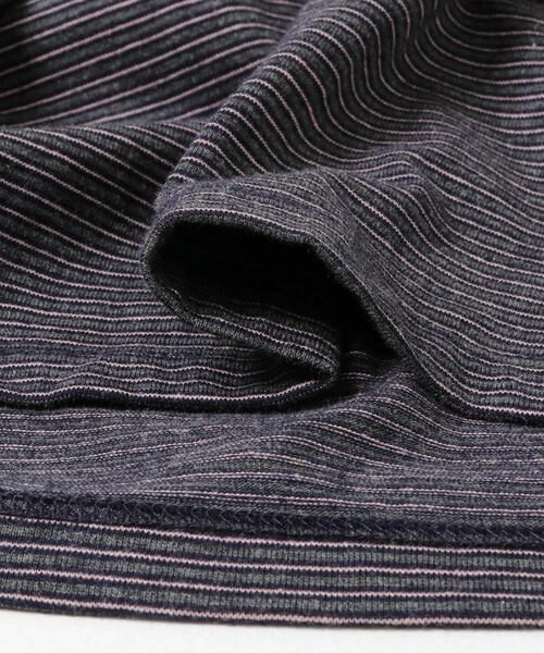 KBF / ケービーエフ Tシャツ | ビスチェデザインBIGボーダーTEE | 詳細28