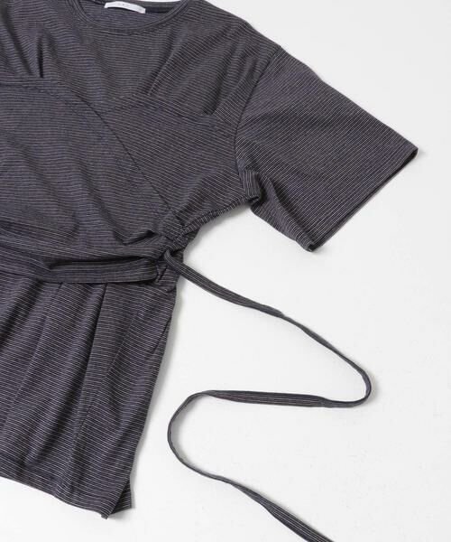 KBF / ケービーエフ Tシャツ | ビスチェデザインBIGボーダーTEE | 詳細26