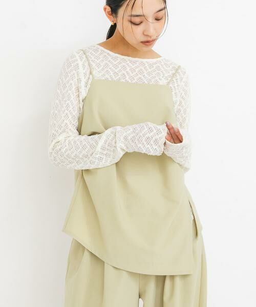 KBF / ケービーエフ Tシャツ | シュリンクレーストップス | 詳細1