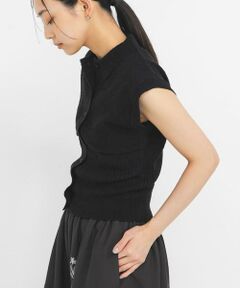 KBF / ケービーエフ ニット・セーター | スリーブレスニットシャツ