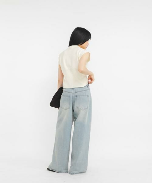 KBF / ケービーエフ ニット・セーター | スリーブレスニットシャツ | 詳細19