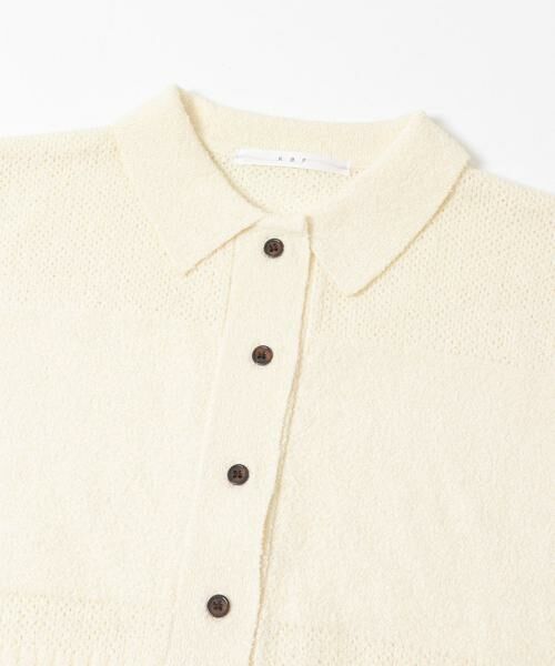 KBF / ケービーエフ ニット・セーター | スリーブレスニットシャツ | 詳細21