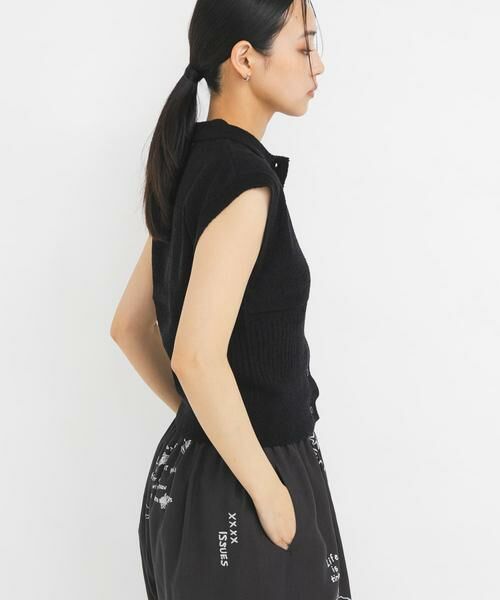 KBF / ケービーエフ ニット・セーター | スリーブレスニットシャツ | 詳細23