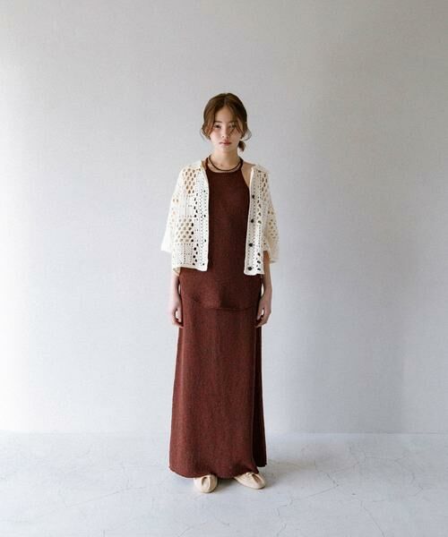 KBF / ケービーエフ ニット・セーター | クロシェニットシャツ | 詳細15