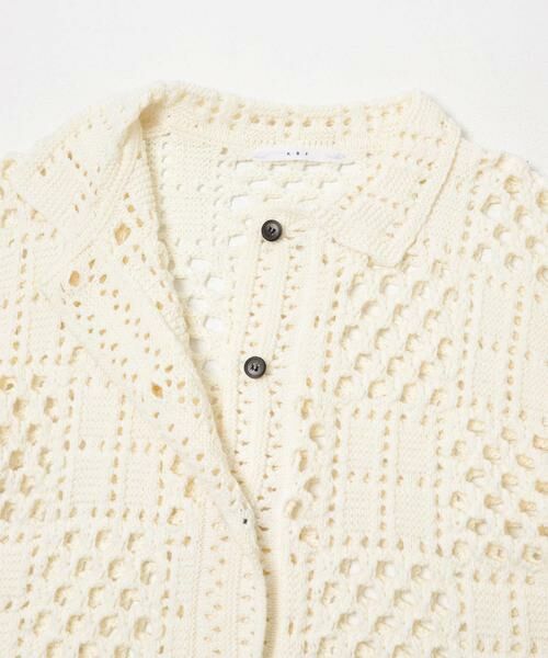 KBF / ケービーエフ ニット・セーター | クロシェニットシャツ | 詳細18