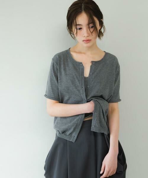 KBF / ケービーエフ カーディガン・ボレロ | ビスチェSETカーディガン | 詳細12