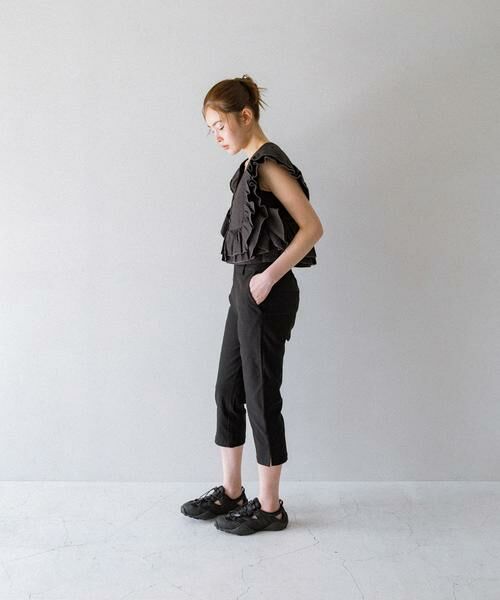 KBF / ケービーエフ シャツ・ブラウス | 2WAYバイカラーフリルブラウス | 詳細14