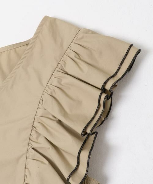 KBF / ケービーエフ シャツ・ブラウス | 2WAYバイカラーフリルブラウス | 詳細25