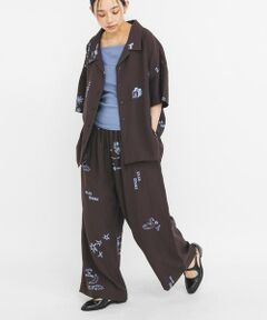 KBF / ケービーエフ シャツ・ブラウス | TATTOOオーバーシャツ