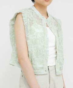 KBF / ケービーエフ シャツ・ブラウス | バテンレースコンパクトシャツ