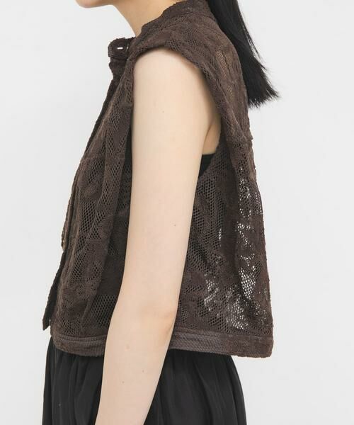 KBF / ケービーエフ シャツ・ブラウス | バテンレースコンパクトシャツ | 詳細10