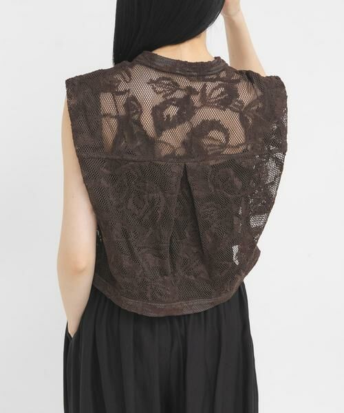 KBF / ケービーエフ シャツ・ブラウス | バテンレースコンパクトシャツ | 詳細11