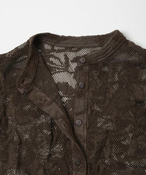 KBF / ケービーエフ シャツ・ブラウス | バテンレースコンパクトシャツ | 詳細17