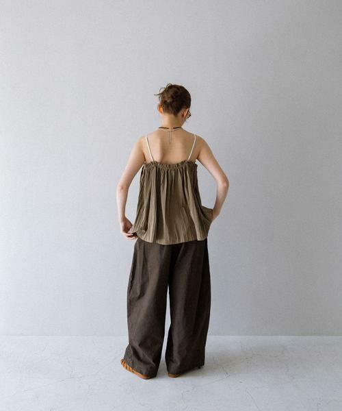 KBF / ケービーエフ その他トップス | バイカラークリンクルビスチェ | 詳細6