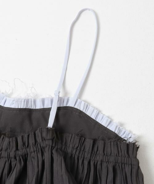 KBF / ケービーエフ その他トップス | バイカラークリンクルビスチェ | 詳細27