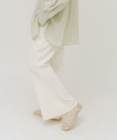 KBF / ケービーエフ その他パンツ | イージーRIBフレアパンツ