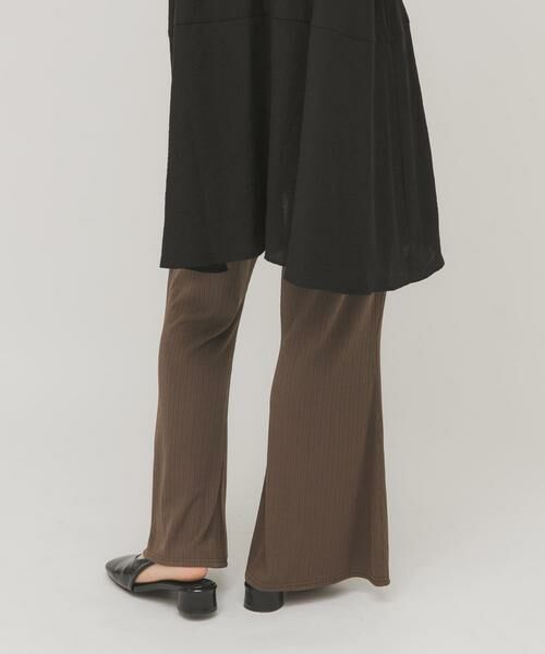 KBF / ケービーエフ その他パンツ | イージーRIBフレアパンツ | 詳細3