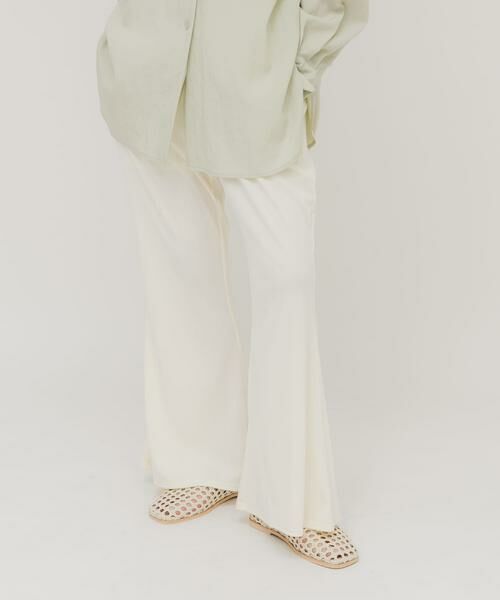 KBF / ケービーエフ その他パンツ | イージーRIBフレアパンツ | 詳細14