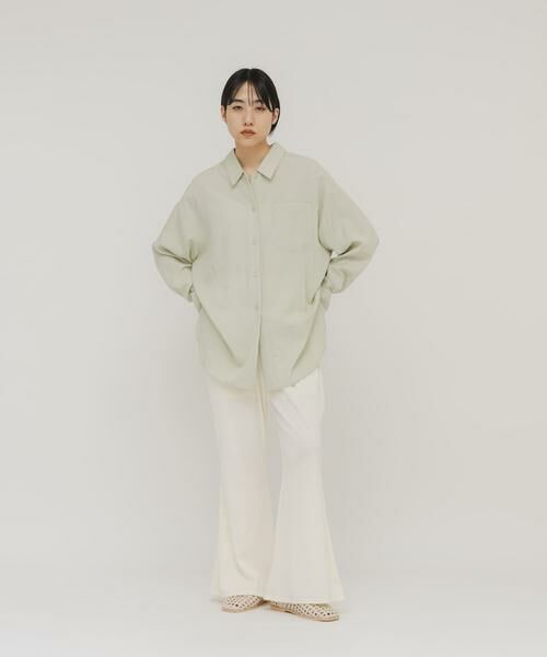 KBF / ケービーエフ その他パンツ | イージーRIBフレアパンツ | 詳細17