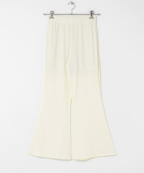 KBF / ケービーエフ その他パンツ | イージーRIBフレアパンツ | 詳細20