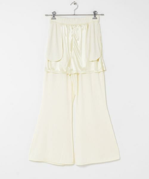 KBF / ケービーエフ その他パンツ | イージーRIBフレアパンツ | 詳細21